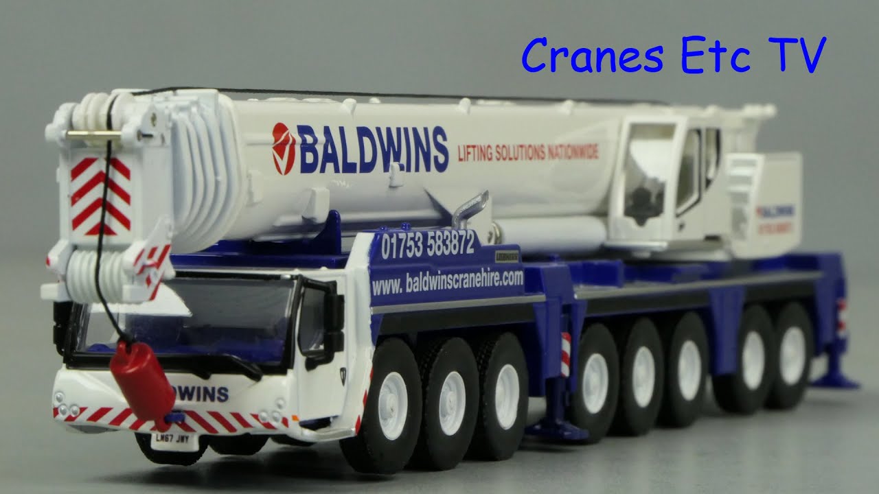 Мобильный кран IMC Liebherr LTM 1450-8.1 «Baldwins» от Cranes Etc TV