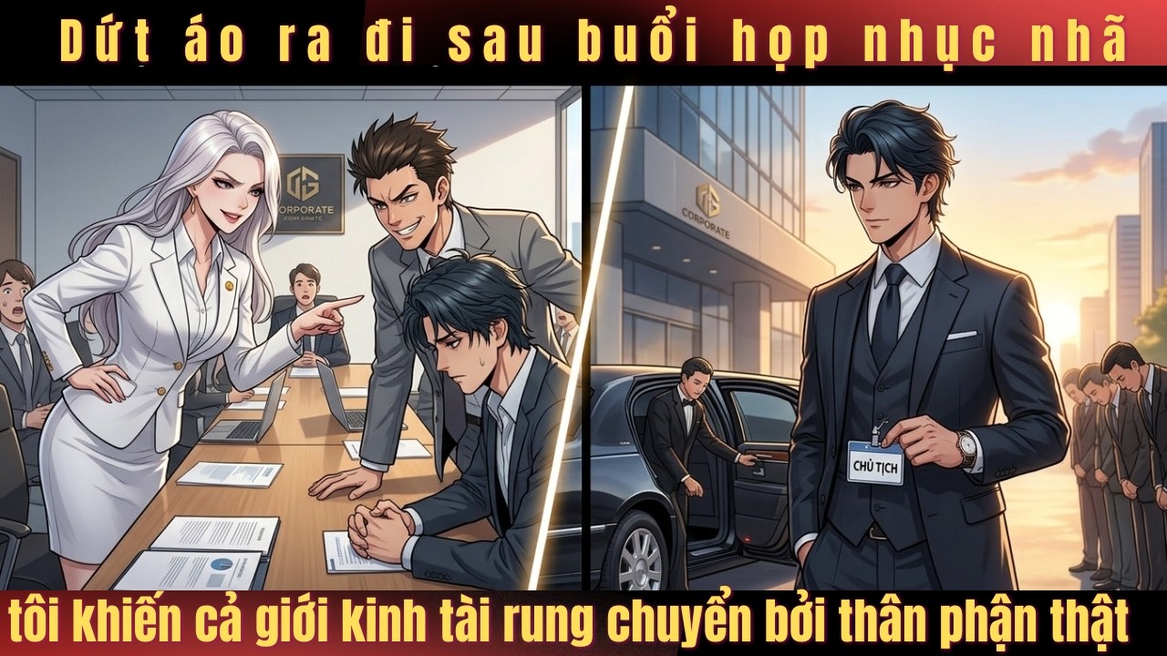 Dứt áo ra đi sau buổi họp nhục nhã, tôi khiến cả giới kinh tài rung chuyển bởi thân phận thật sự