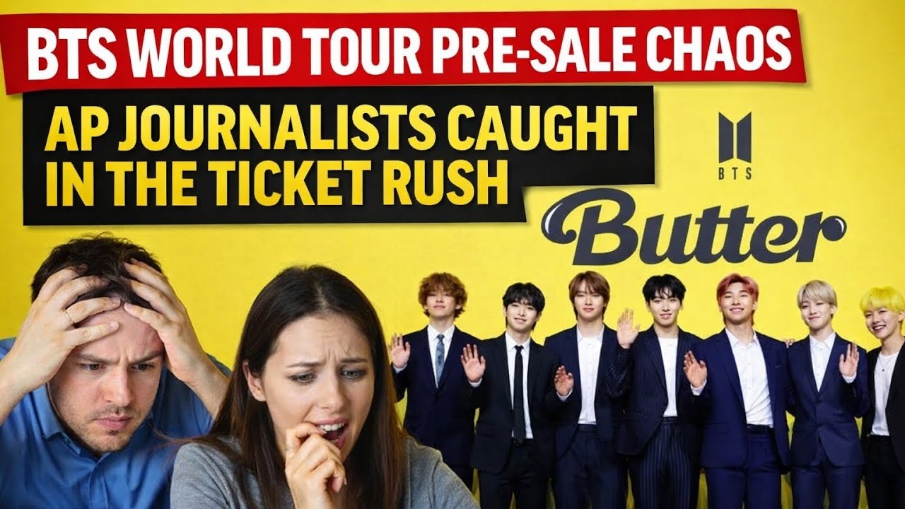 BTS World Tour Pre-Sale Chaos: AP Journalists Caught in the Ticket Rush