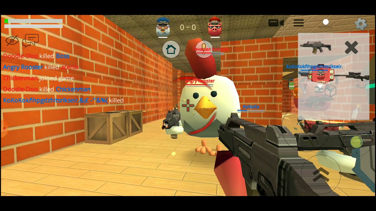jogo da galinha de tiro parte 2