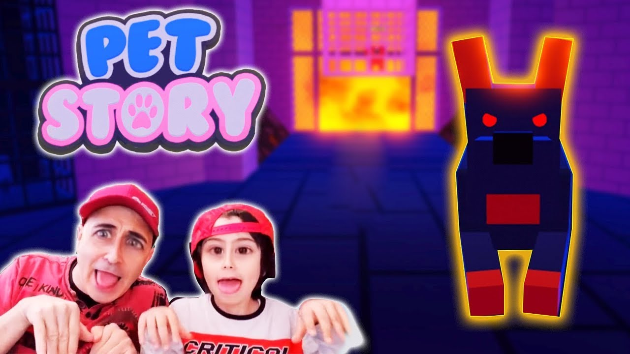 Los Polo nos enfrentamos al perro diabolico en Roblox Pet Story