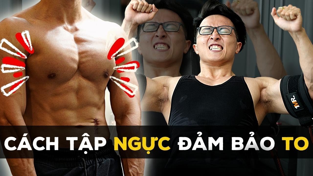 EP 27: Chỉ với 4 B&Agrave;I TẬP n&agrave;y CƠ NGỰC sẽ PH&Aacute;T TRIỂN TỐI ƯU NHẤT  | An Nguyen Fitness