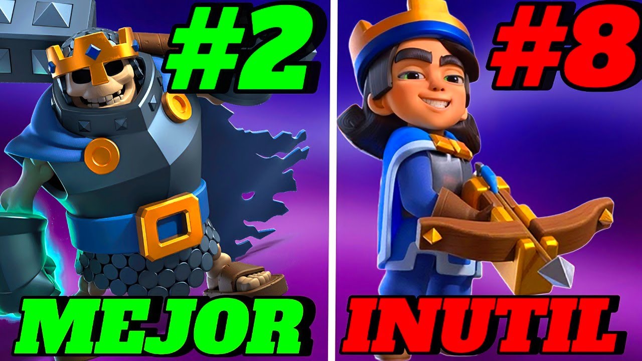DEL PEOR AL MEJOR CAMPEÓN EN CLASH ROYALE