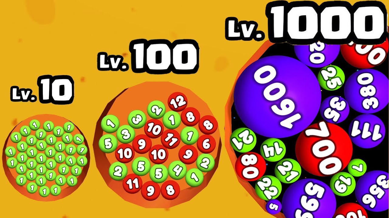 DIGS & BALLS - 2048 Games (Max Level) Dig 2048 Games