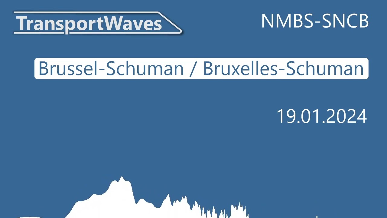 Station announcements | Brussel-Schuman | 19.01.2024