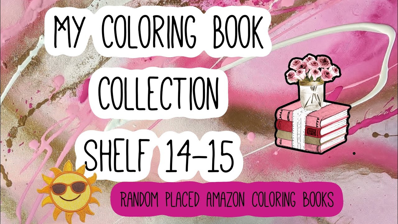 My Coloring Book Collection Shelf 14-15