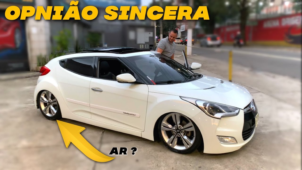 VALE A PENA ? VELOSTER COM SUSPENSÃO A AR 😍🔥