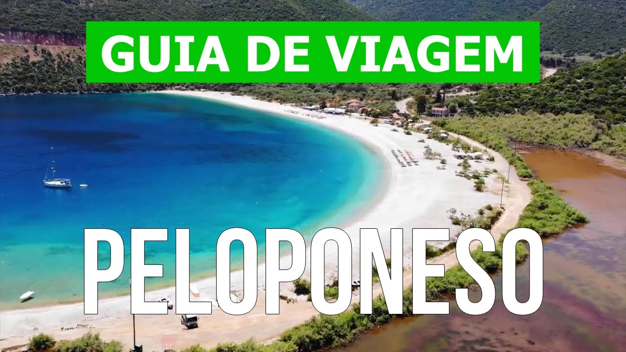 Peloponeso, Grécia | Argolis, Arcadia, Corinthia, Laconia | Drone 4k vídeo | Grécia o que ver