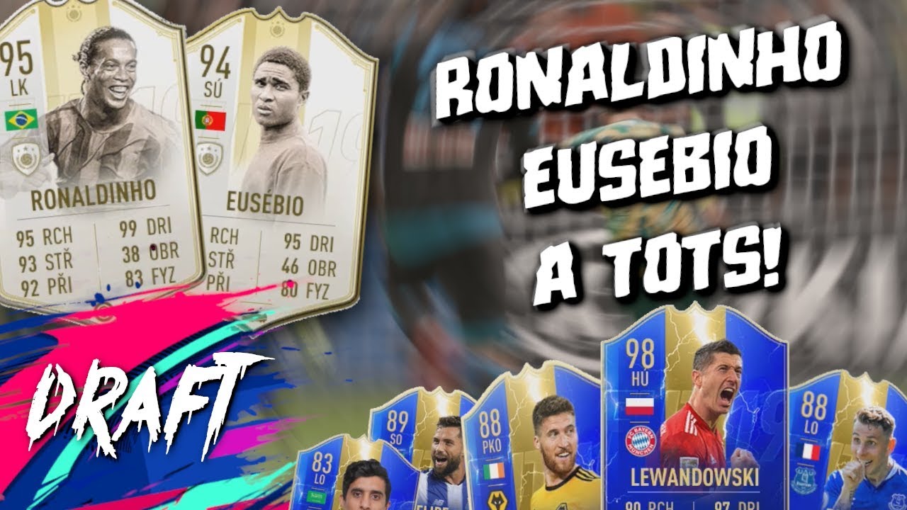 RONALDINHO, EUSEBIO A TOTS DRAFT!
