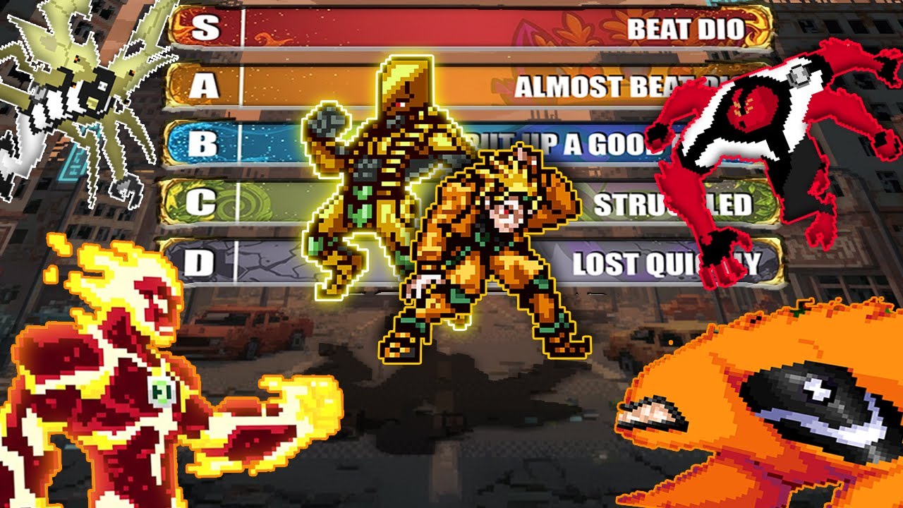 Ranking Ben 10 Aliens While They Fight Dio
