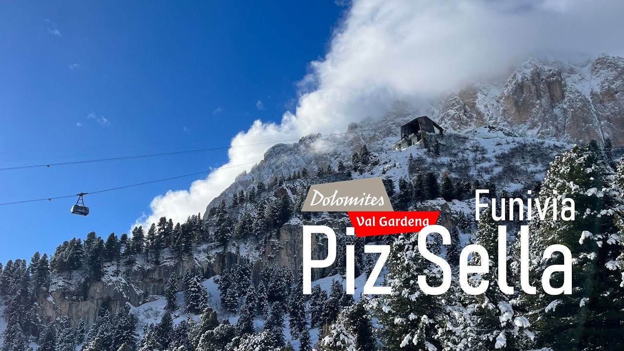 Funivia Piz Sella: le piste nel cuore della Val Gardena #plandegralba #dolomitisuperski #valgardena