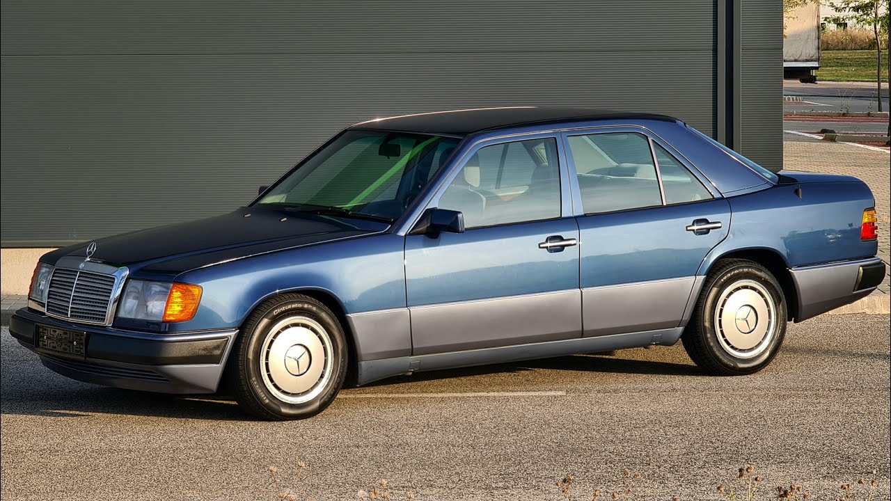 1992 Mercedes-Benz W124 230E 2.3 132HP Automatic Nautic Blue Metallic