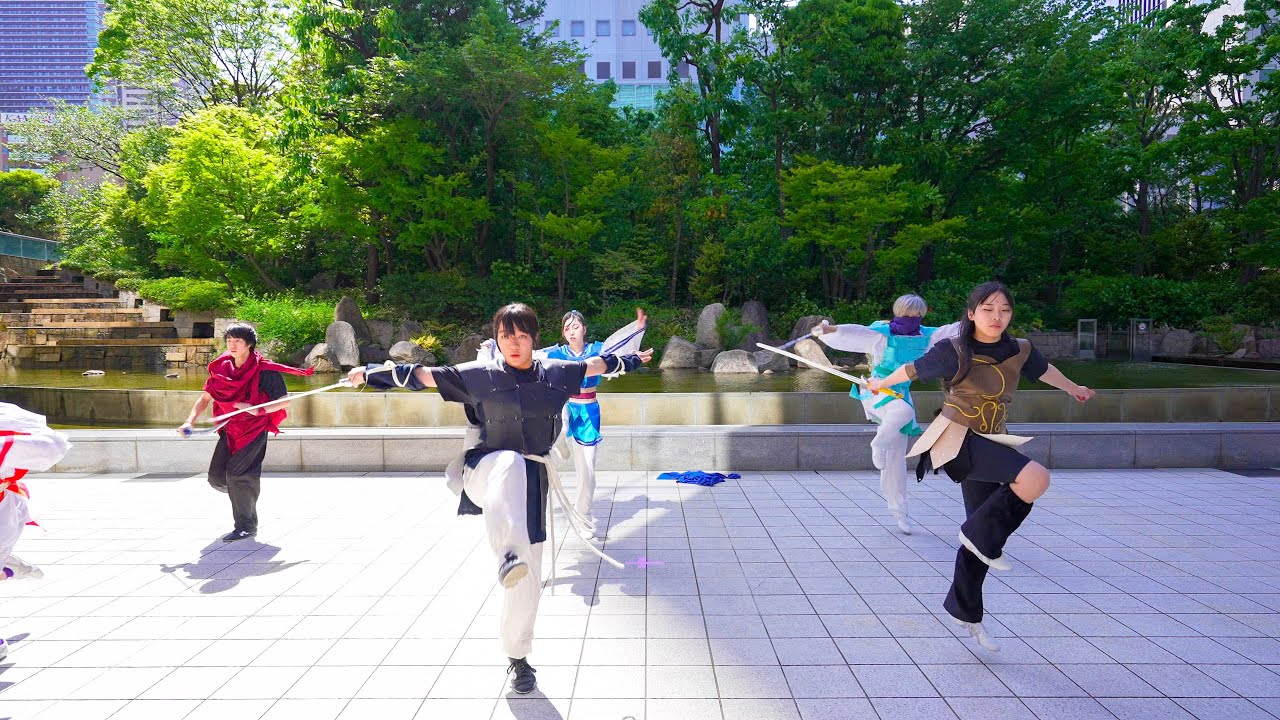 [4K] Senrioka Wushu Team　大阪メチャハピー祭in梅田スカイビル 2024