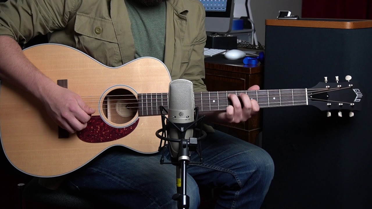 Guild M-40 Troubadour Acoustic Guitar Demo