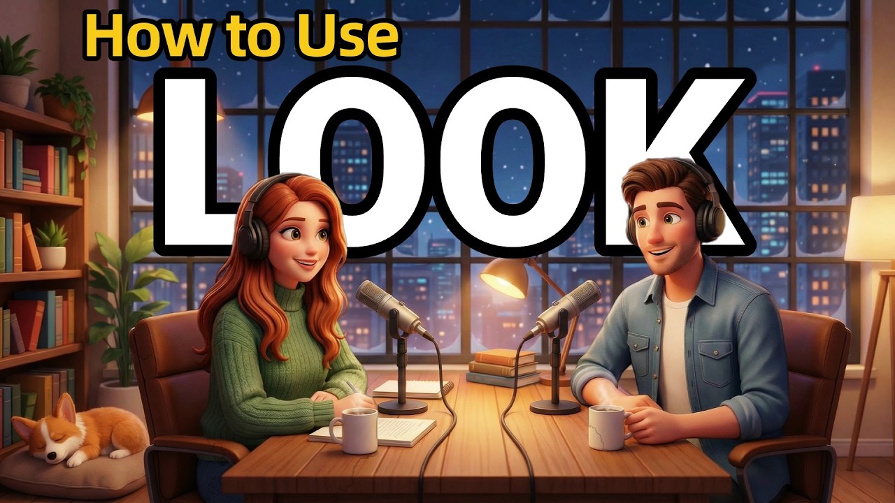 How to Use LOOK in Everyday English | Daily English Conversations | English Podcast