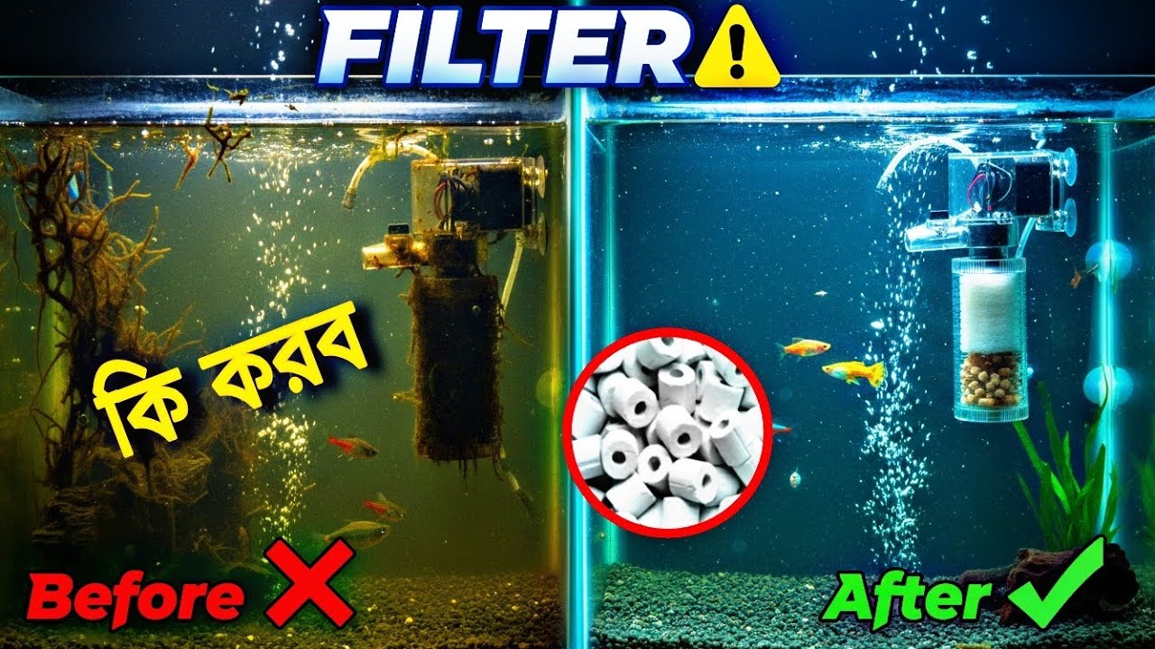 How to CLEAN Aquarium Filters WITHOUT Killing Beneficial Bacteria