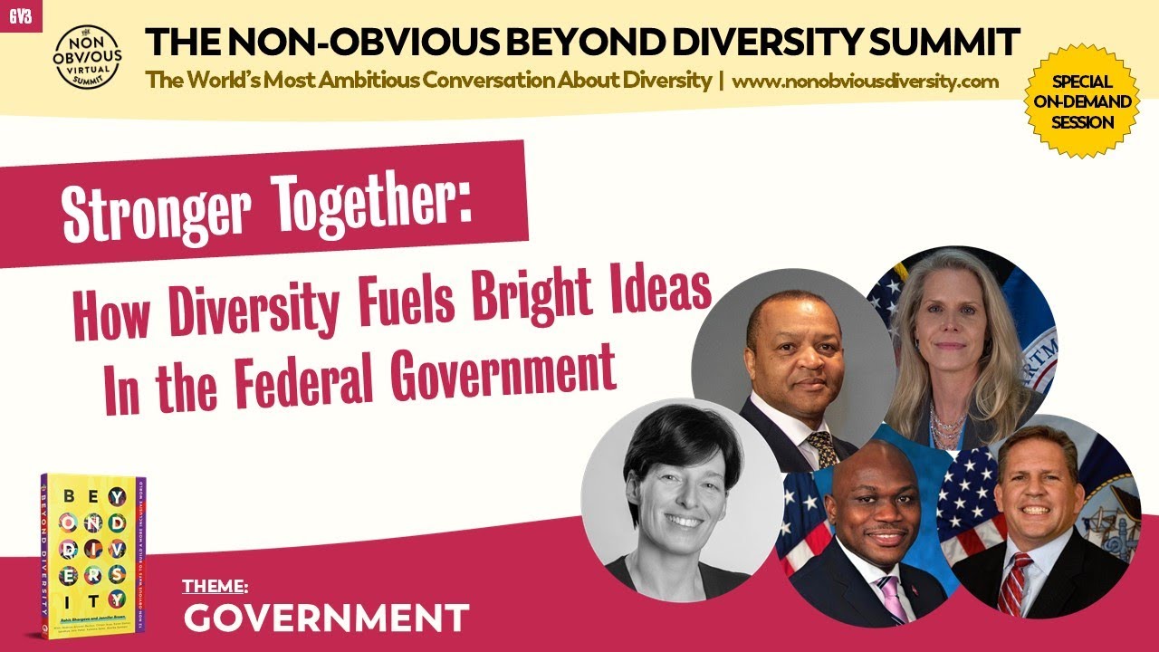 Stronger Together: How Diversity Fuels Innovation In Government | Non-Obvious Diversity Summit