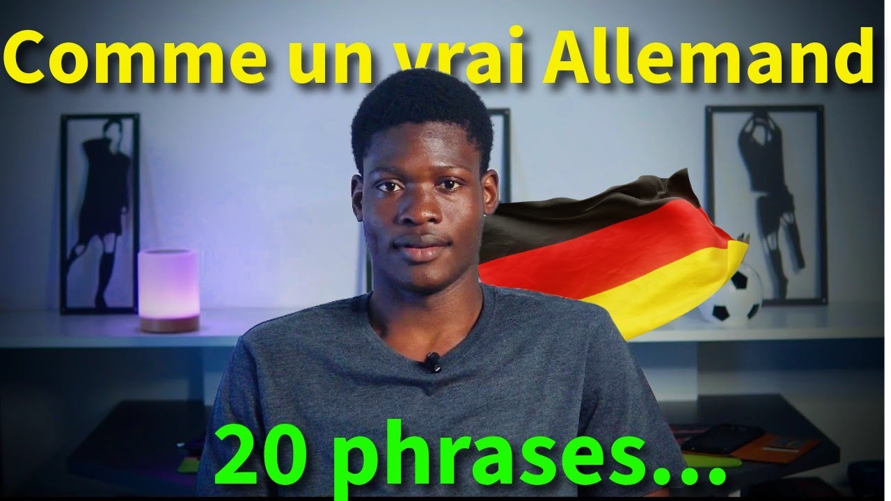 🇩🇪Parle Comme un Natif Allemand: 20 Phrases Incontournables