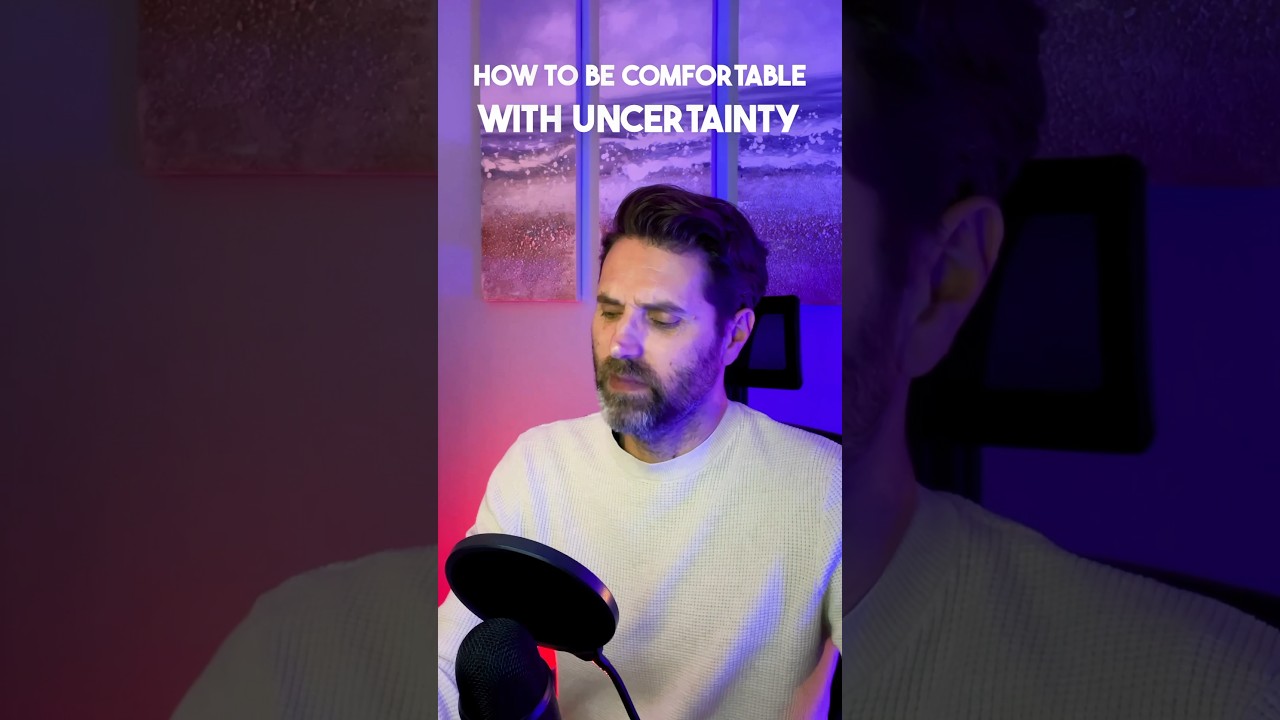 How To Be Comfortable With Uncertainty #anxiety #askatherapist #emotionalhealth #anxietysolutions