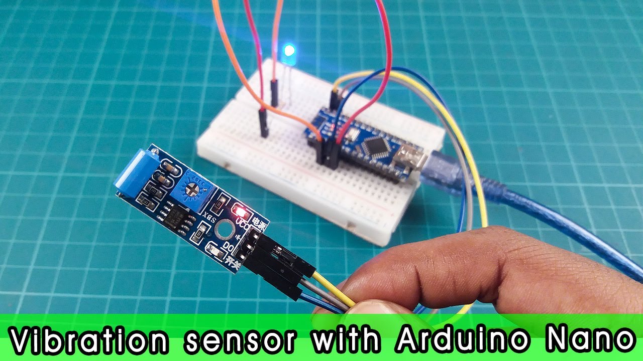 How to use VIBRATION SENSOR | VIBRATION SENSOR Arduino Nano Tutorial [Code & Circuit Diagram]