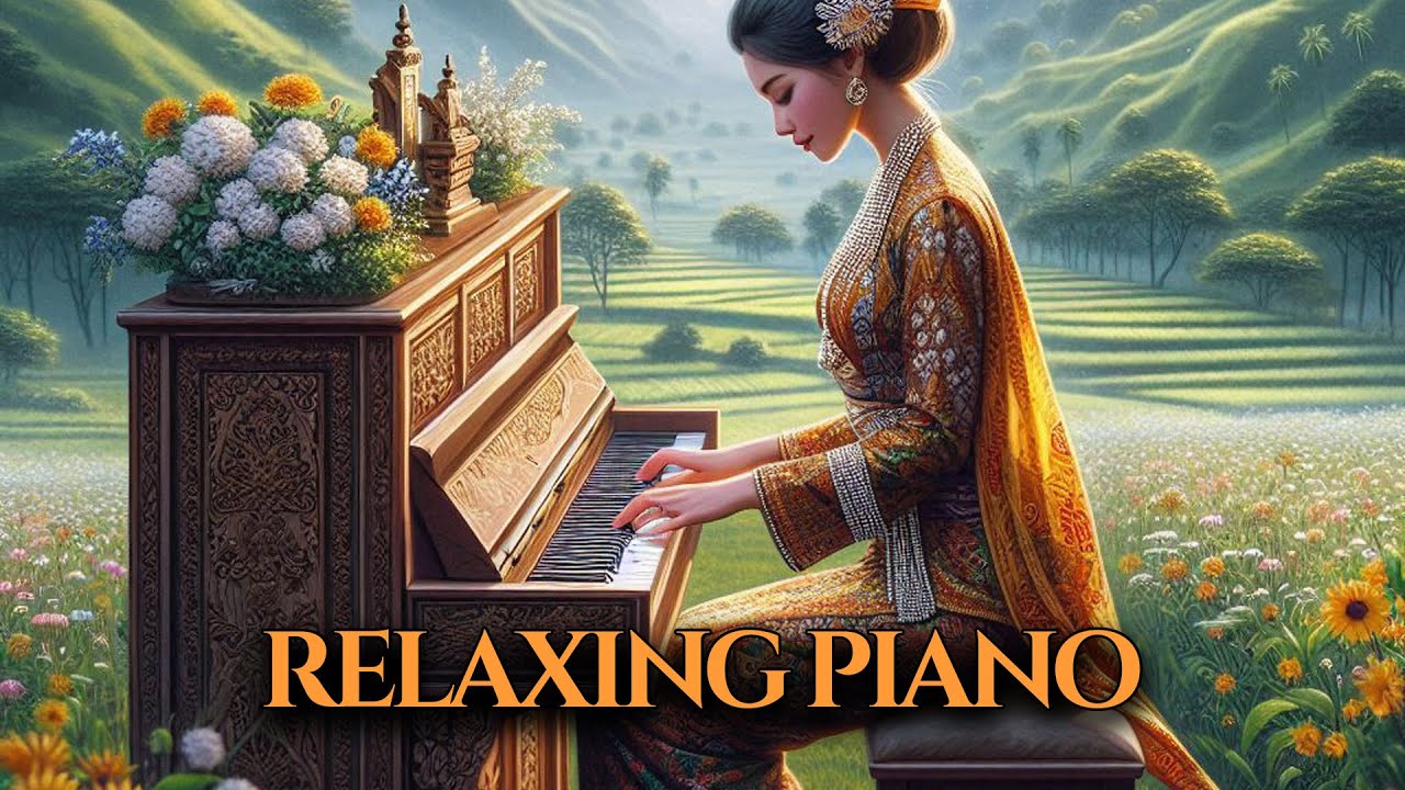Melodies of the Archipelago: A Piano Reverie in Kebaya & Shadow