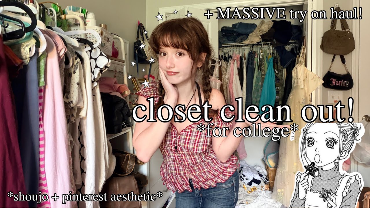 cleanout + organize my WHIMSICAL wardrobe w/ me ✮⋆˙(4+ years of thrifting) #closetcleanout