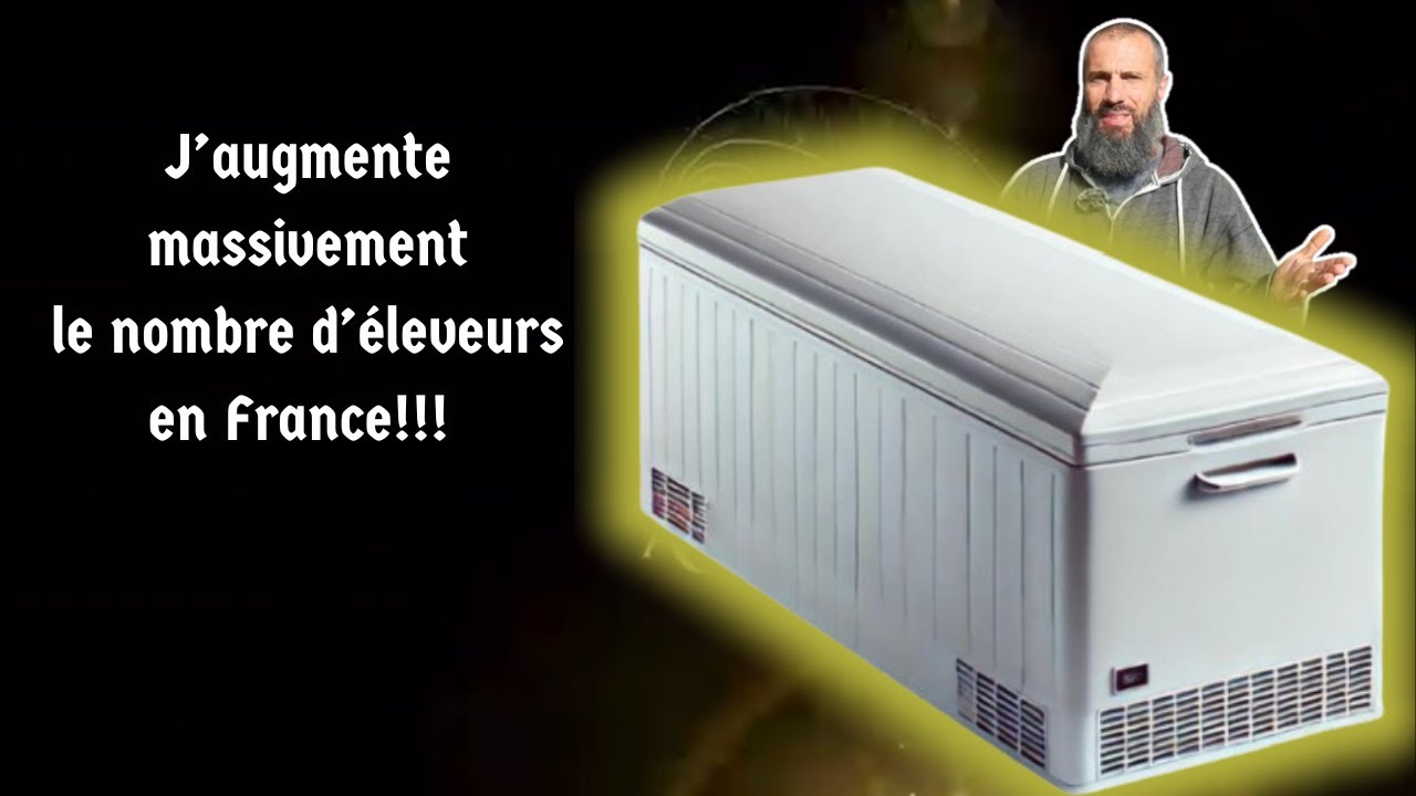 J'augmente massivement le nombre d'éleveurs en France!!!