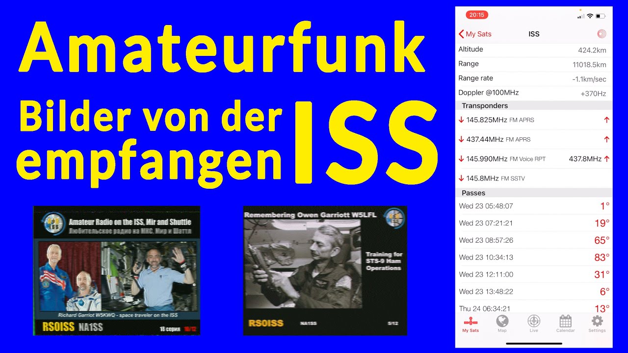 Amateurfunk - Bilder von der ISS empfangen ganz einfach