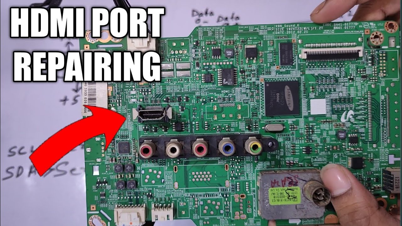 How to repair HDMI port full information
