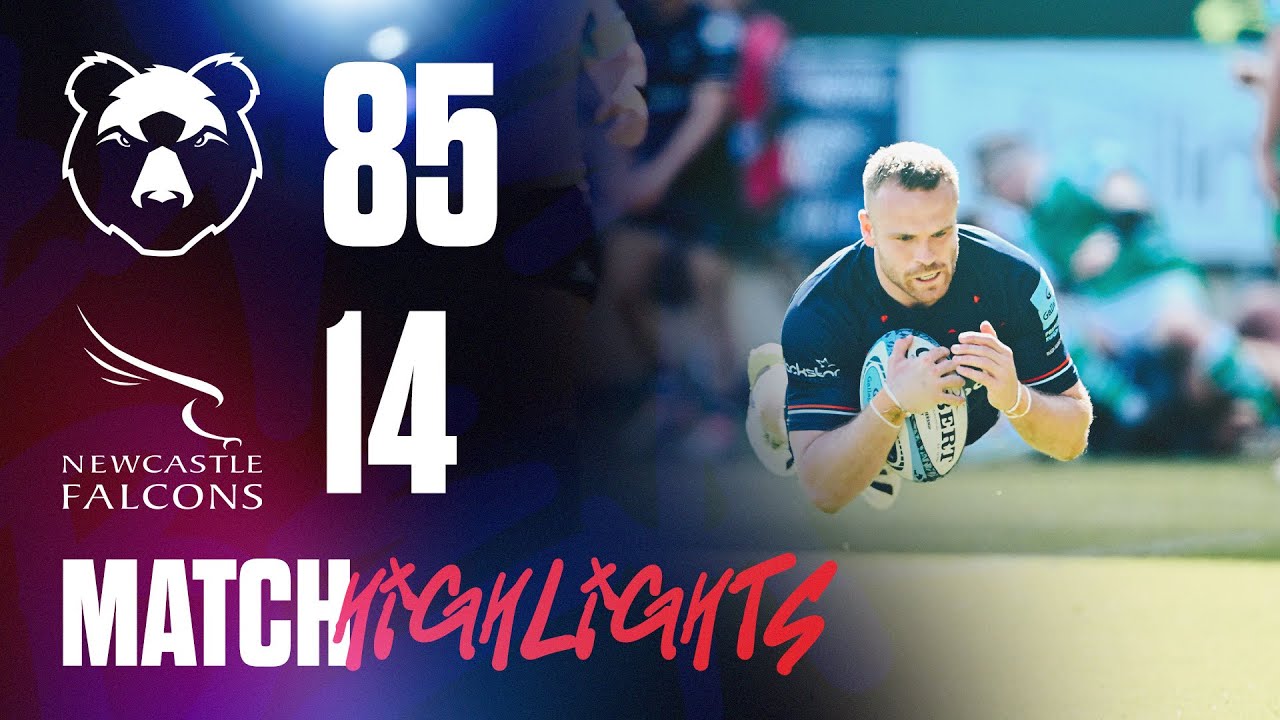 RAMPANT BEARS RUN RIOT IN RECORD-BREAKING WIN! | Highlights: Bristol Bears vs Newcastle Falcons