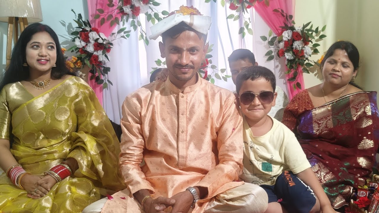 Groom asirwad vlog 👀.#reels #minivlog #shortvideo #brotherwedding #sadhi #memories #love #marriage 