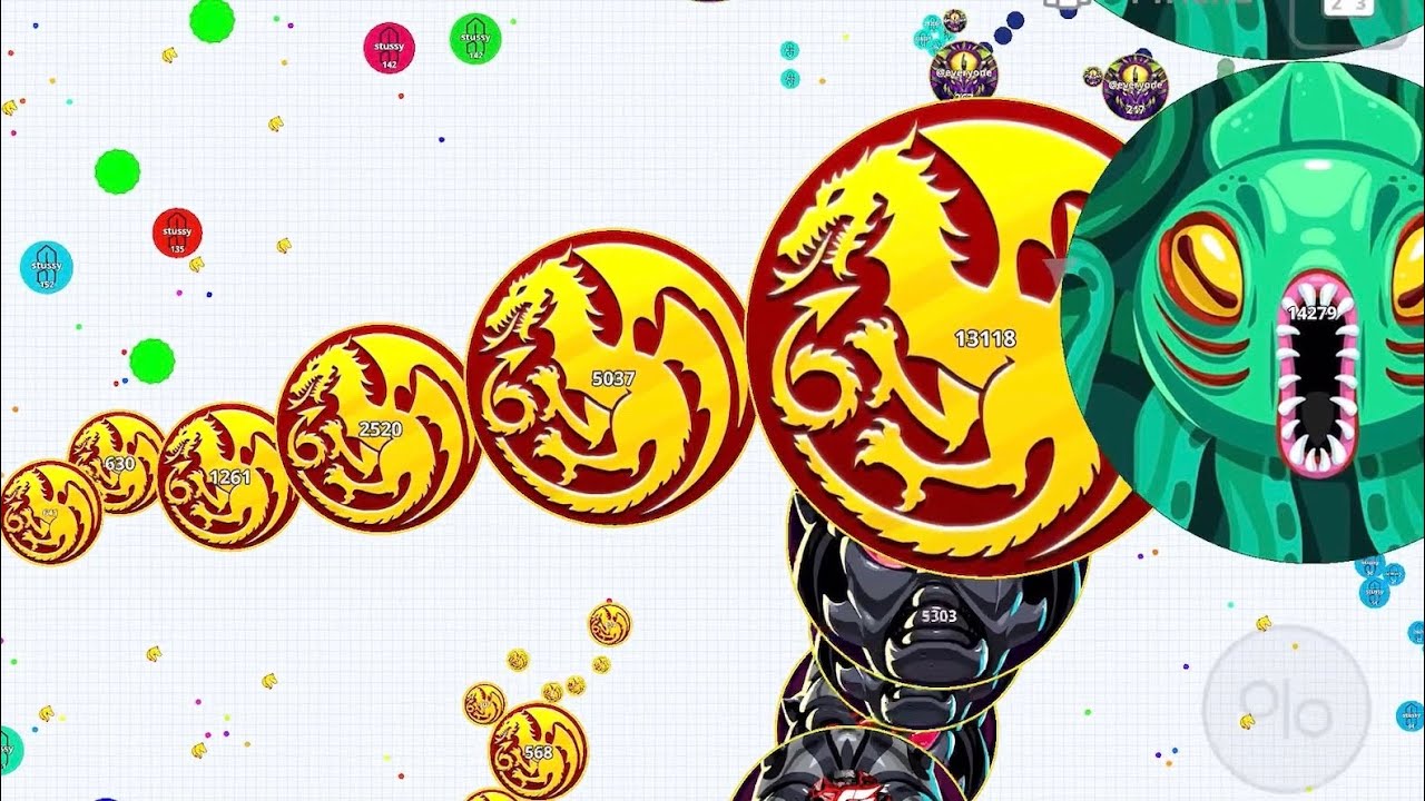 INSANE REVENGE MODE 🐲 (AGAR.IO MOBILE)