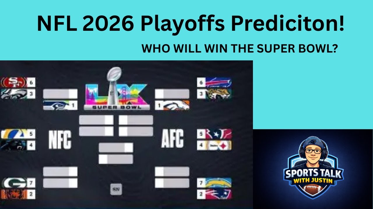 My NFL 2026 Playoff Bracket!
