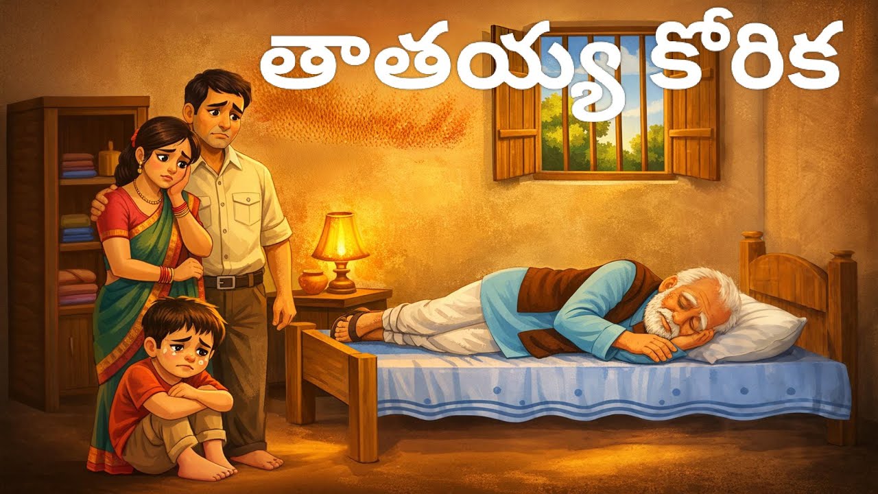 “తాతయ్య చివరి కోరిక 😢” |Emotional Telugu Moral Story