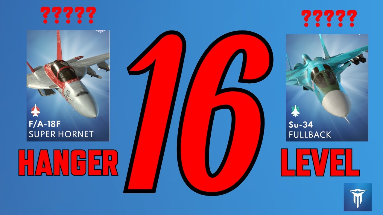 Metalstorm: Hanger level 16.. F/A-18 SUPER HORNET or Su-34 FULLBACK? Which one to choose?