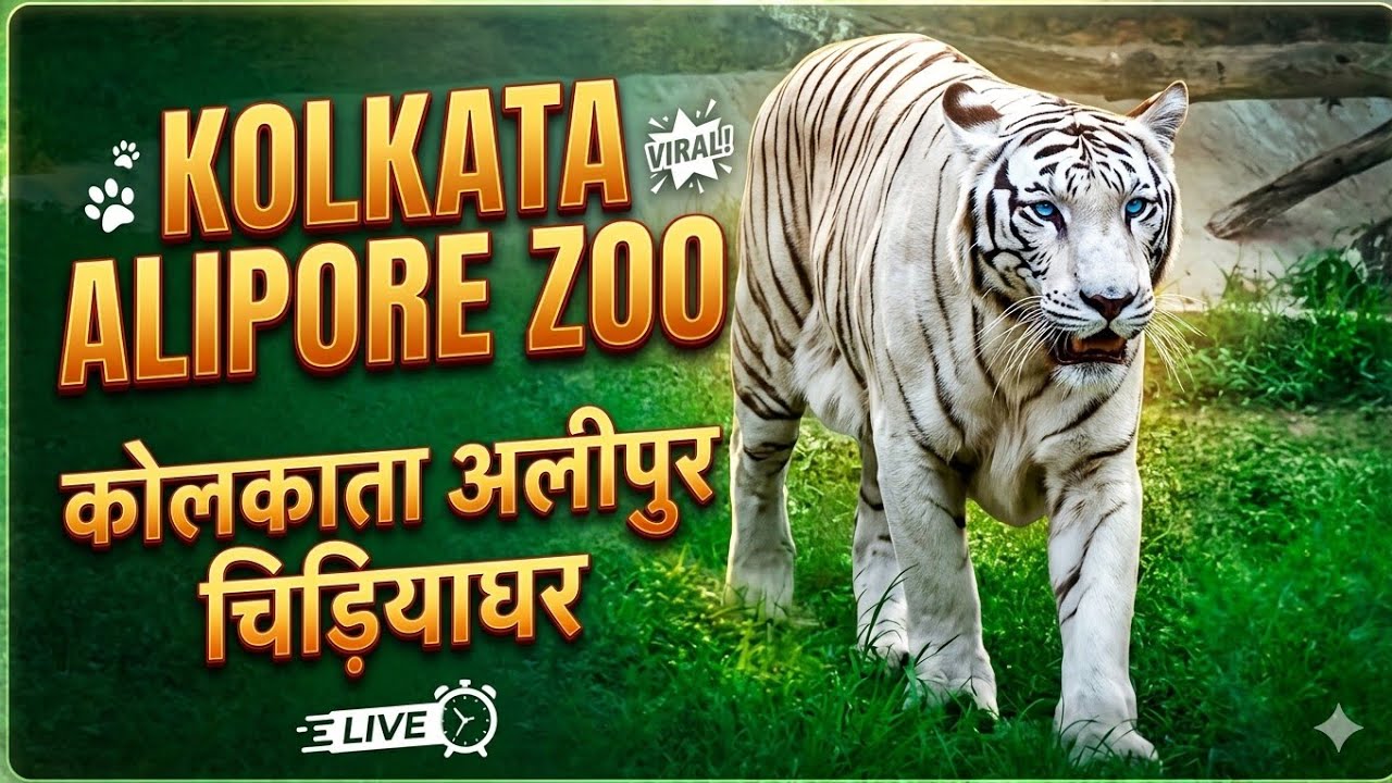 Kolkata Alipore Zoo | कोलकाता अलीपुर चिड़ियाघर । Wander with pari 