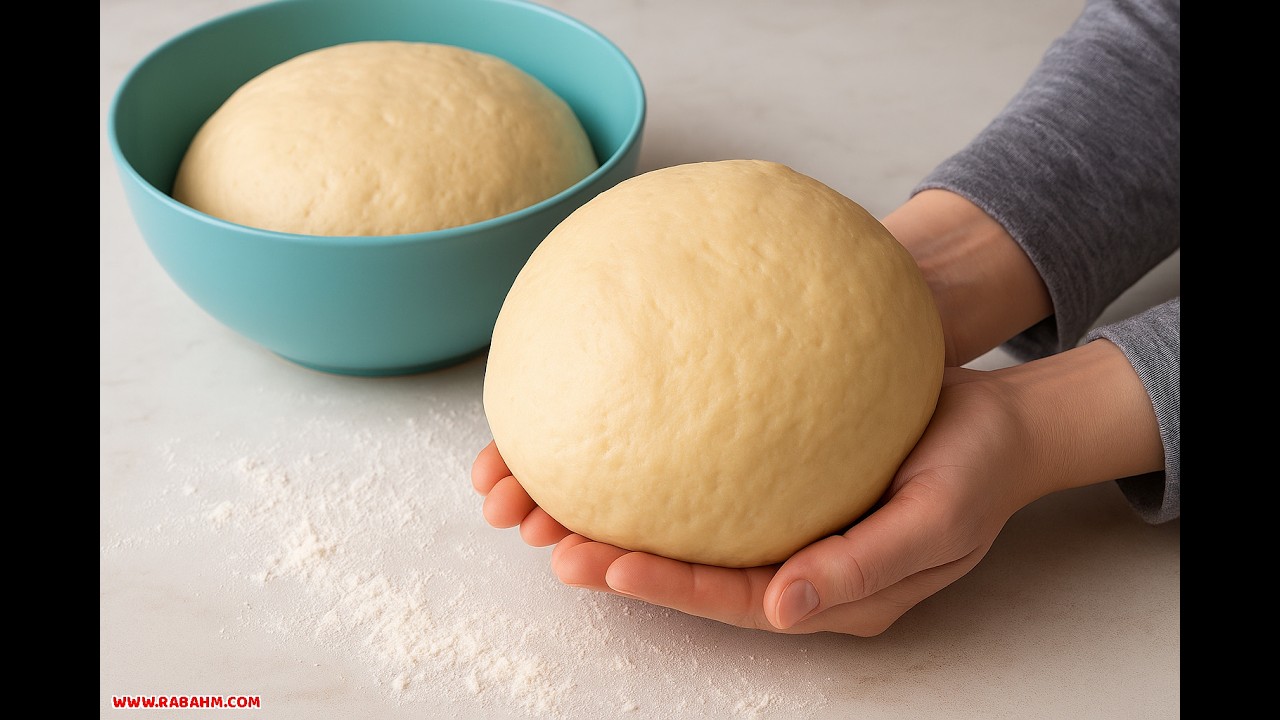 عجينة قطنية ذهبية بدون بيض للطراوة المطلقة سر المعجنات الناعمة بكل أنواعها | Golden Fluffy Dough