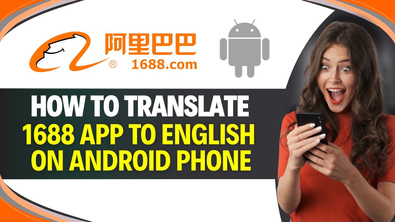 How to TRANSLATE 1688 APP to ENGLISH on ANDROID PHONE (Step by Step)