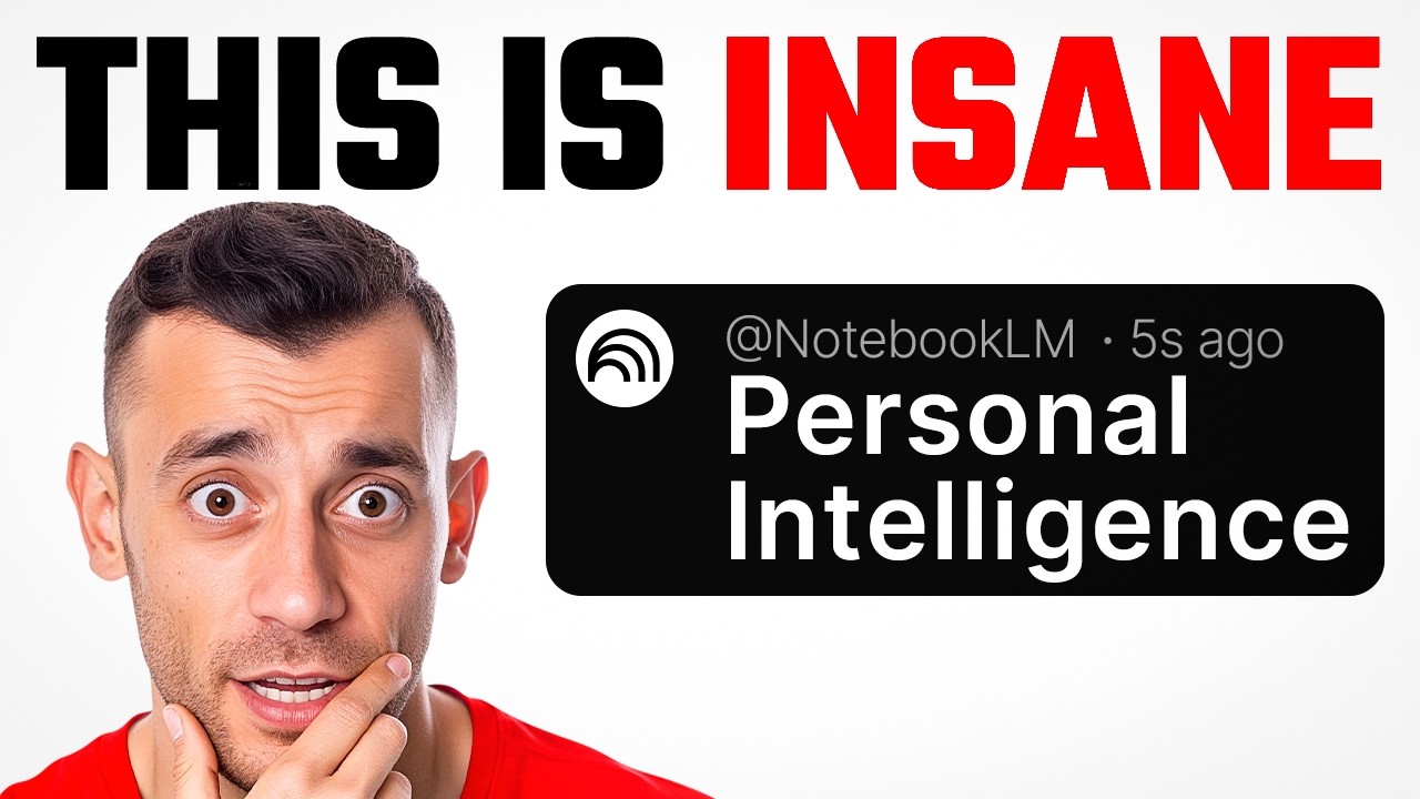 Новое обновление NotebookLM Personal Intelligence!