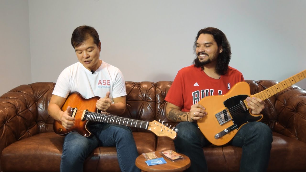 Groover - Guitarras Tagima Telecaster Cacau Santos Grace 700 Signature e TW-55 Tw series