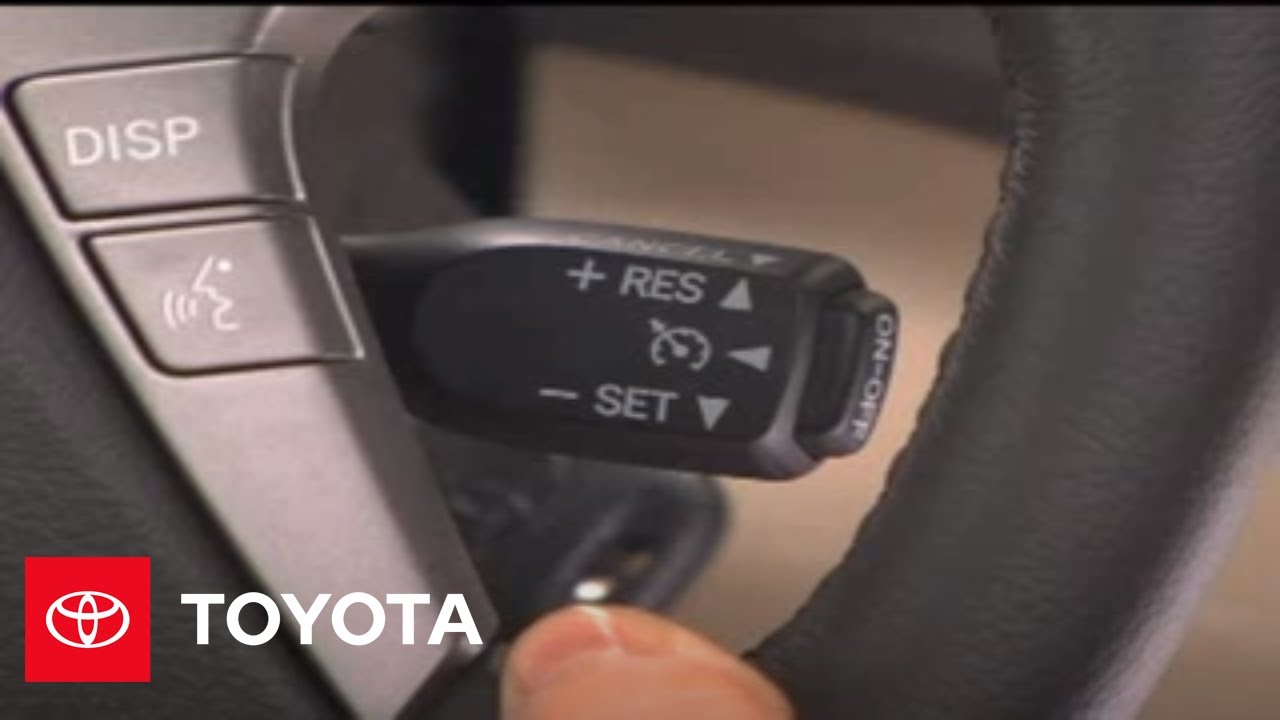 2007 - 2009 Highlander How-To: Cruise Control | Toyota