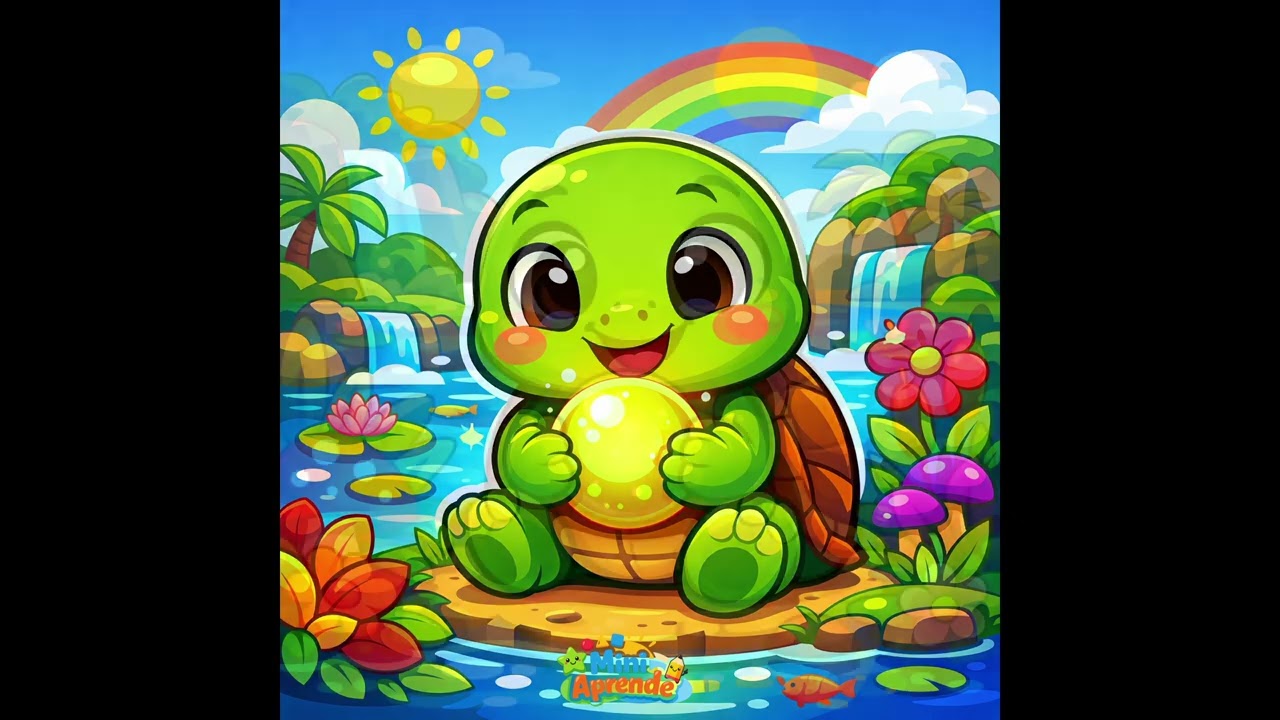 Aprendemos los colores con la tortuga | Mini aprende