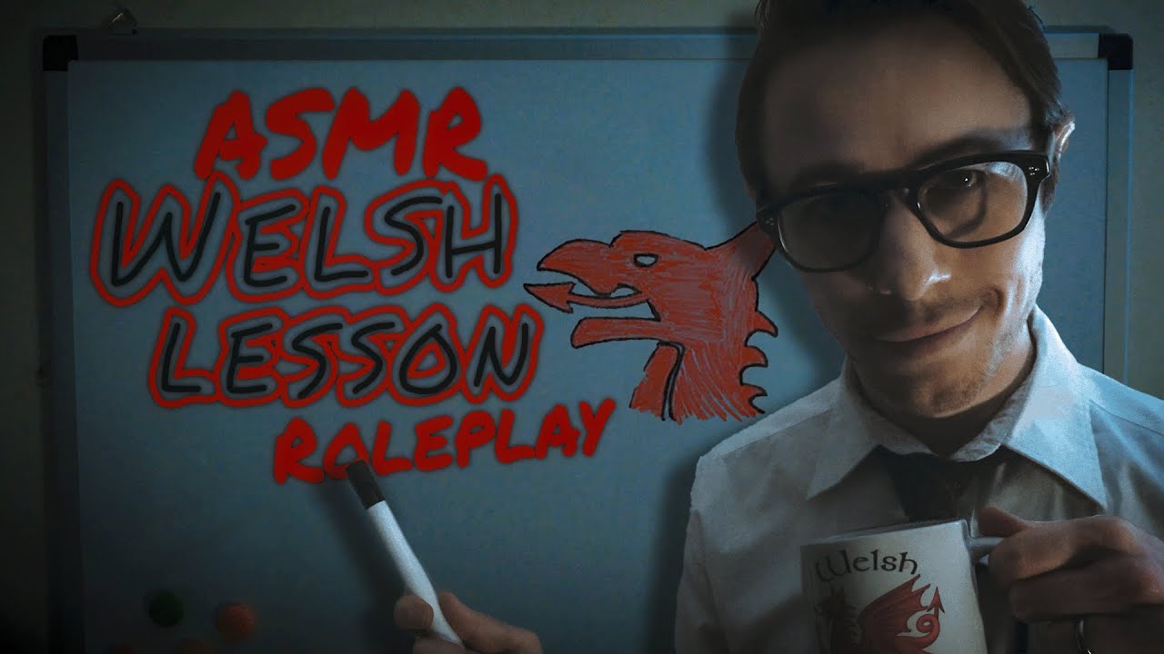 ASMR Welsh Lesson | Beginner's Language Class with Friendly Teacher Roleplay & Whiteboard Sounds