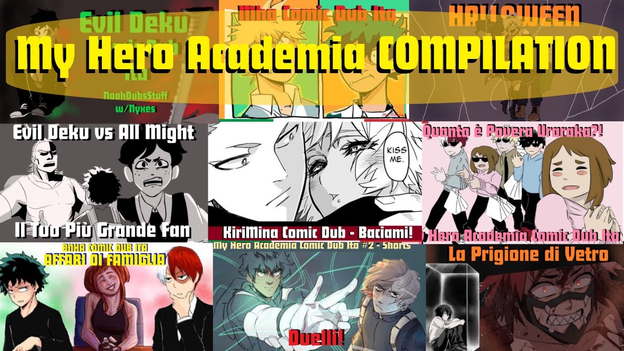 My Hero Academia Comic Dub COMPILATION 2021 Ita! - NoahDubsStuff e Nyxes (Gennaio-Giugno)