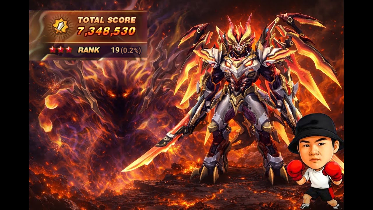 7.3M TEMPLE OF CHAOS WIND BOSS ( Summoners War Tyeo )