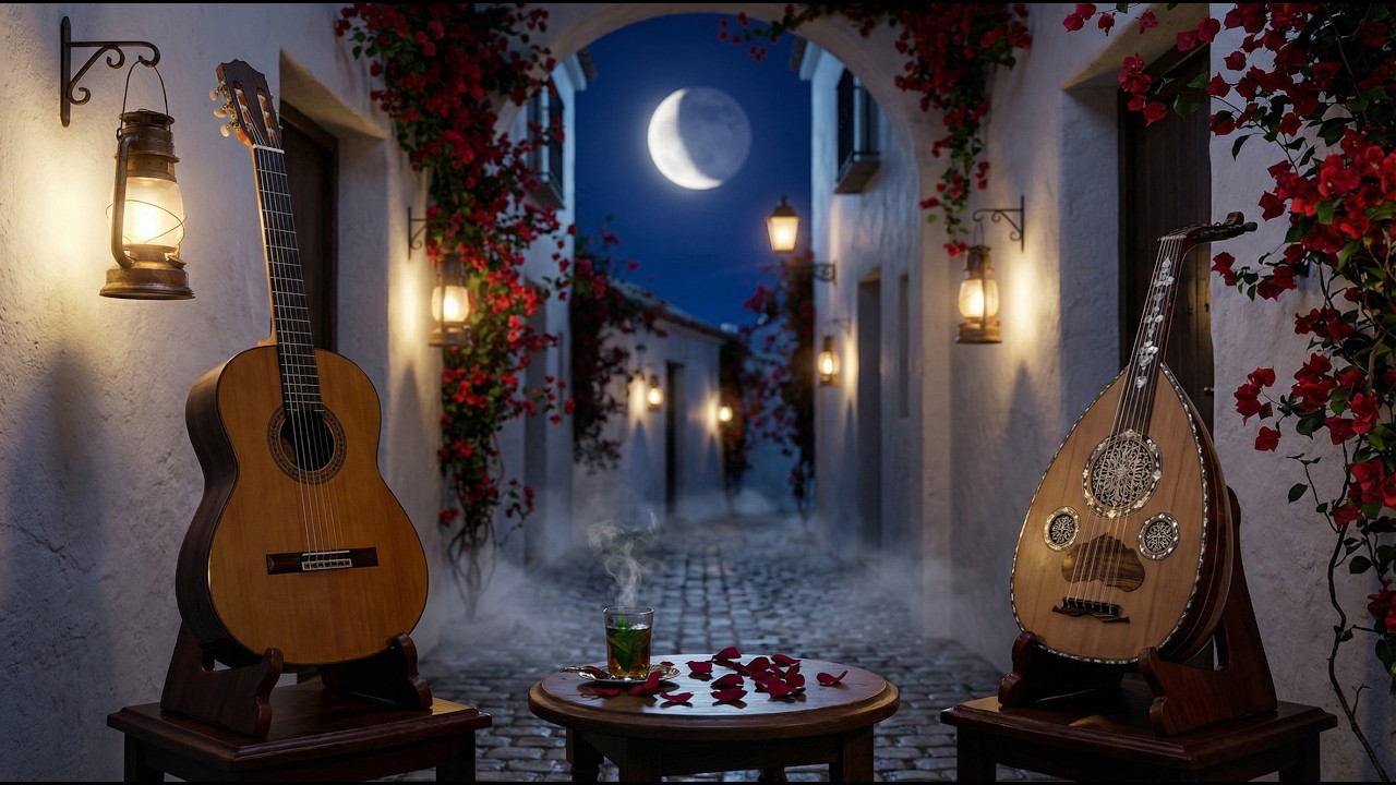 Midnight in Andalusia | Cinematic Oud & Flamenco Night Music