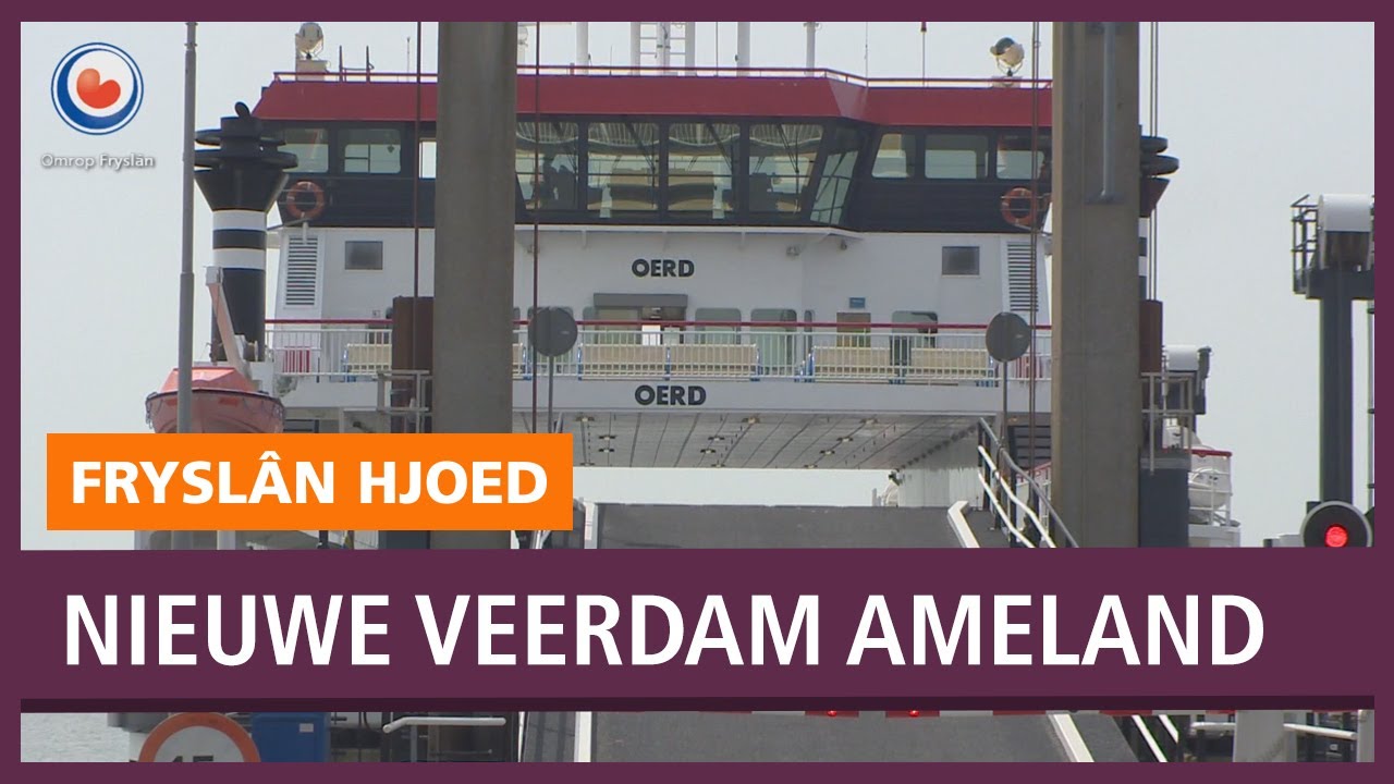 REPO: Nieuwe veerdam op Ameland in gebruik genomen