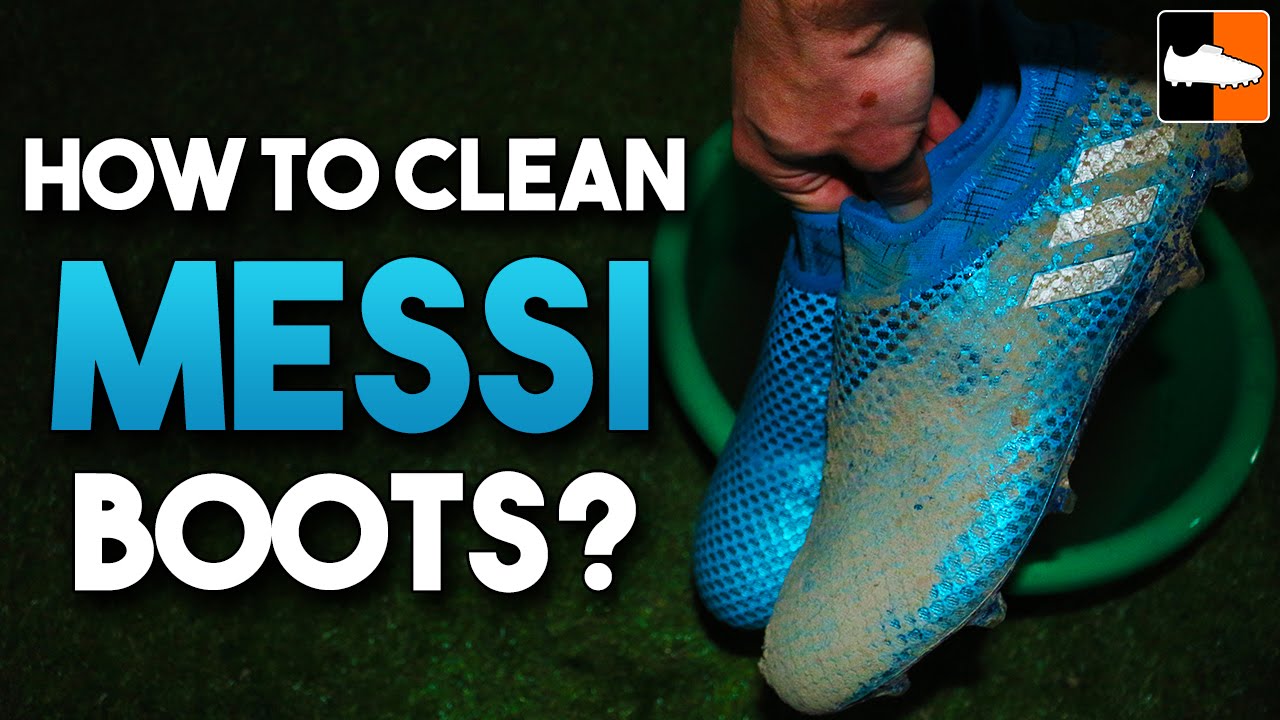 How to clean Messi 16 PureAgility Football Boots | adidas MESSI16+ Soccer Cleats