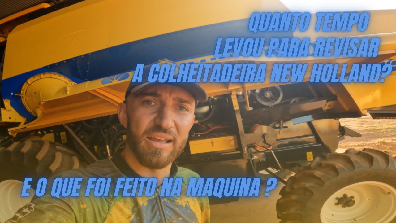 O que foi feito e quanto tempo levou para revisar a TC5090 New Holland.