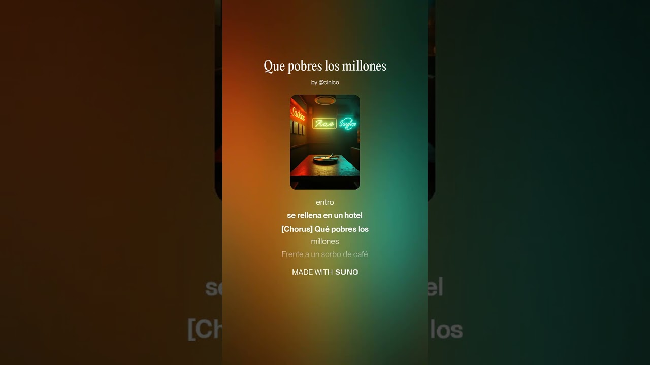 Que pobres los millones